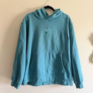 G/FORE Gradient Quarter G Unisex Hoodie in Monsoon